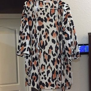 Animal Print kimono